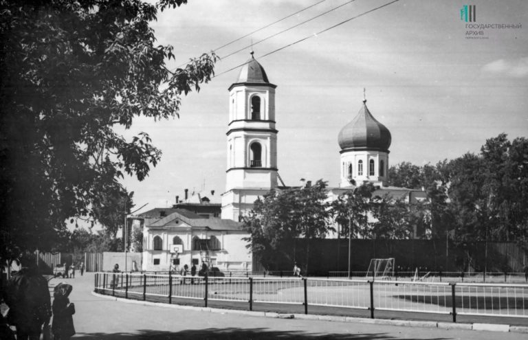 Слудская церковь. Спасо-Преображенский собор, Пермь. 1960-1980г.