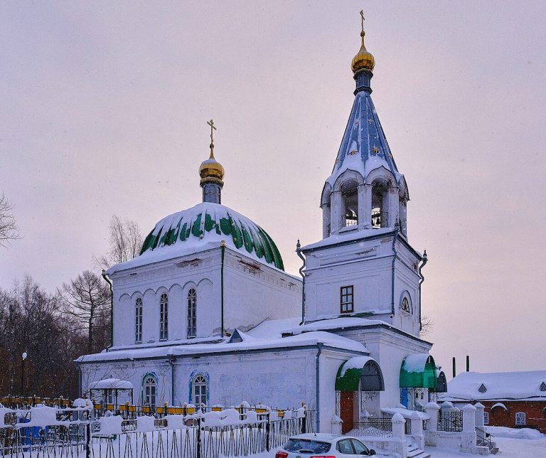 Всехсвятская кладбищенская церковь. Кунгур