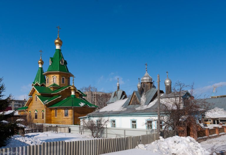 Храм в честь Сретения Господня в городе Бердске