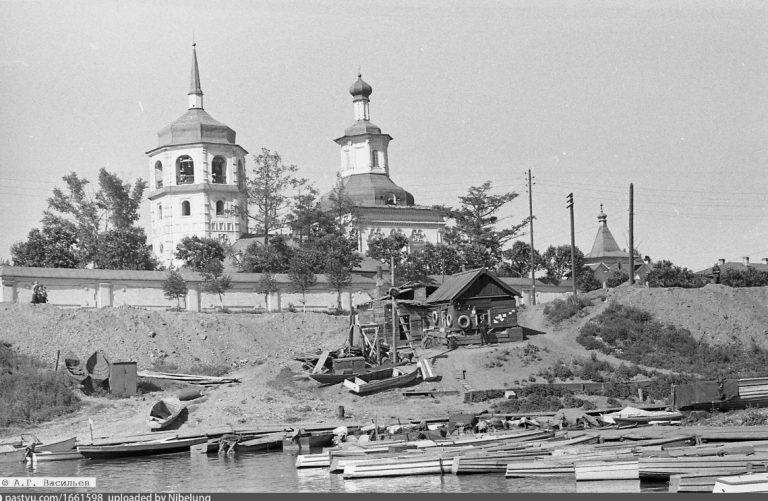 Знаменский монастырь в Иркутске. Фото 1966г.