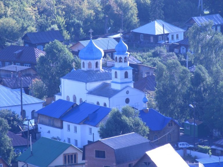 Преображенская церковь Горноалтайска