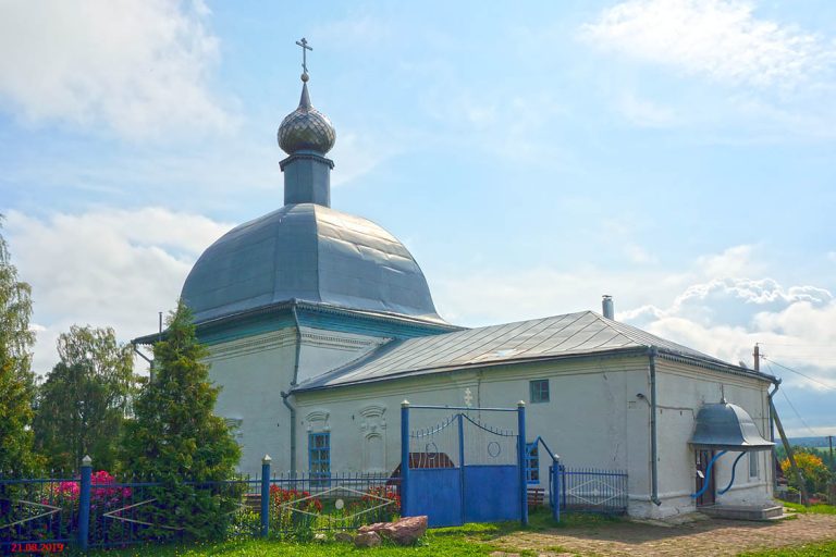Храм Ильи Пророка. Село Илья-Высоково, Пучежский район, на Волге