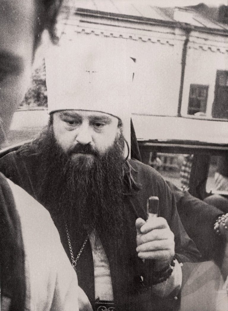 Митрополит Ленинградский и Новгородский Никодим 
             (Ротов; 1929-1978). Фото 1967 года из архива Д. Щербины.