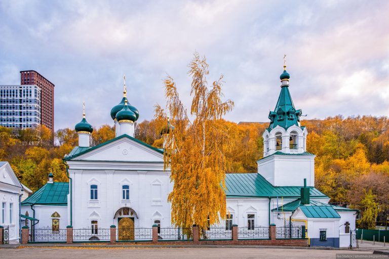 Храм в честь Преображения Господня в Печерской слободе в городе Нижний Новгород