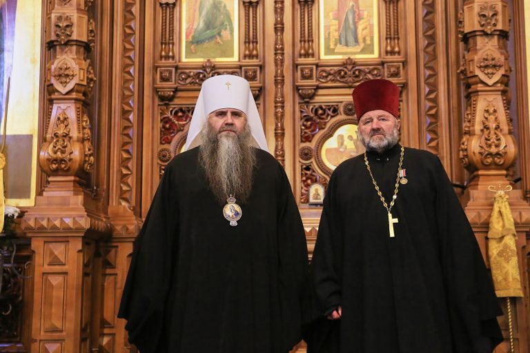 С митрополитом Нижегородским и Арзамасским Георгием