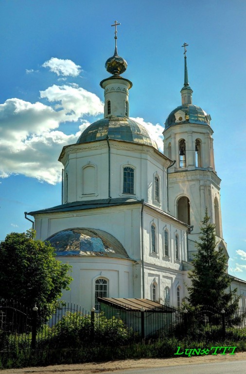 Церковь Благовещения Пресвятой Богородицы, село Тумботино